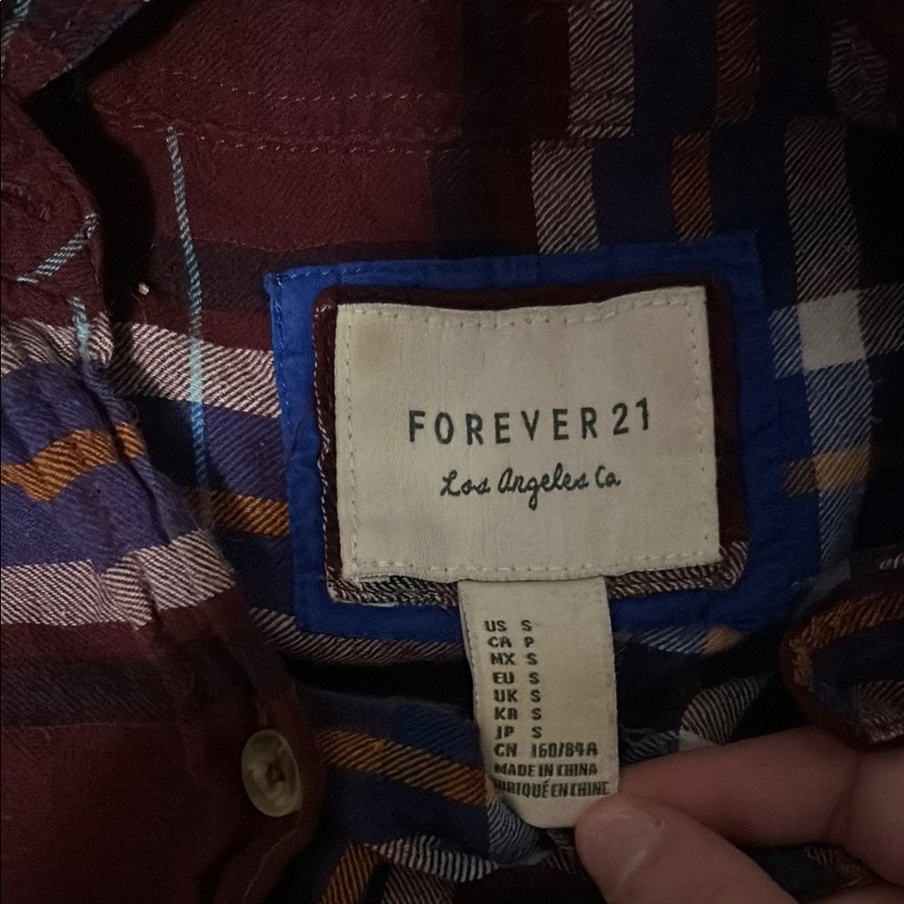 Forever 21 Plaid Shirt